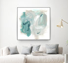 Coastal Fog IV by June Erica Vess on GIANT ART - green abstract