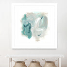 Coastal Fog IV by June Erica Vess on GIANT ART - green abstract