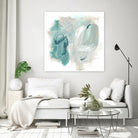 Coastal Fog IV by June Erica Vess on GIANT ART - green abstract