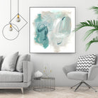 Coastal Fog IV by June Erica Vess on GIANT ART - green abstract