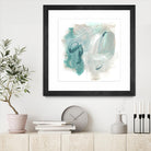 Coastal Fog IV by June Erica Vess on GIANT ART - green abstract