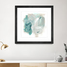 Coastal Fog IV by June Erica Vess on GIANT ART - green abstract