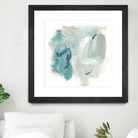 Coastal Fog IV by June Erica Vess on GIANT ART - green abstract