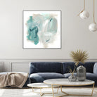 Coastal Fog IV by June Erica Vess on GIANT ART - green abstract