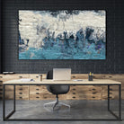 Bering Strait I by Alicia Ludwig on GIANT ART - blue abstract