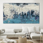 Bering Strait I by Alicia Ludwig on GIANT ART - blue abstract