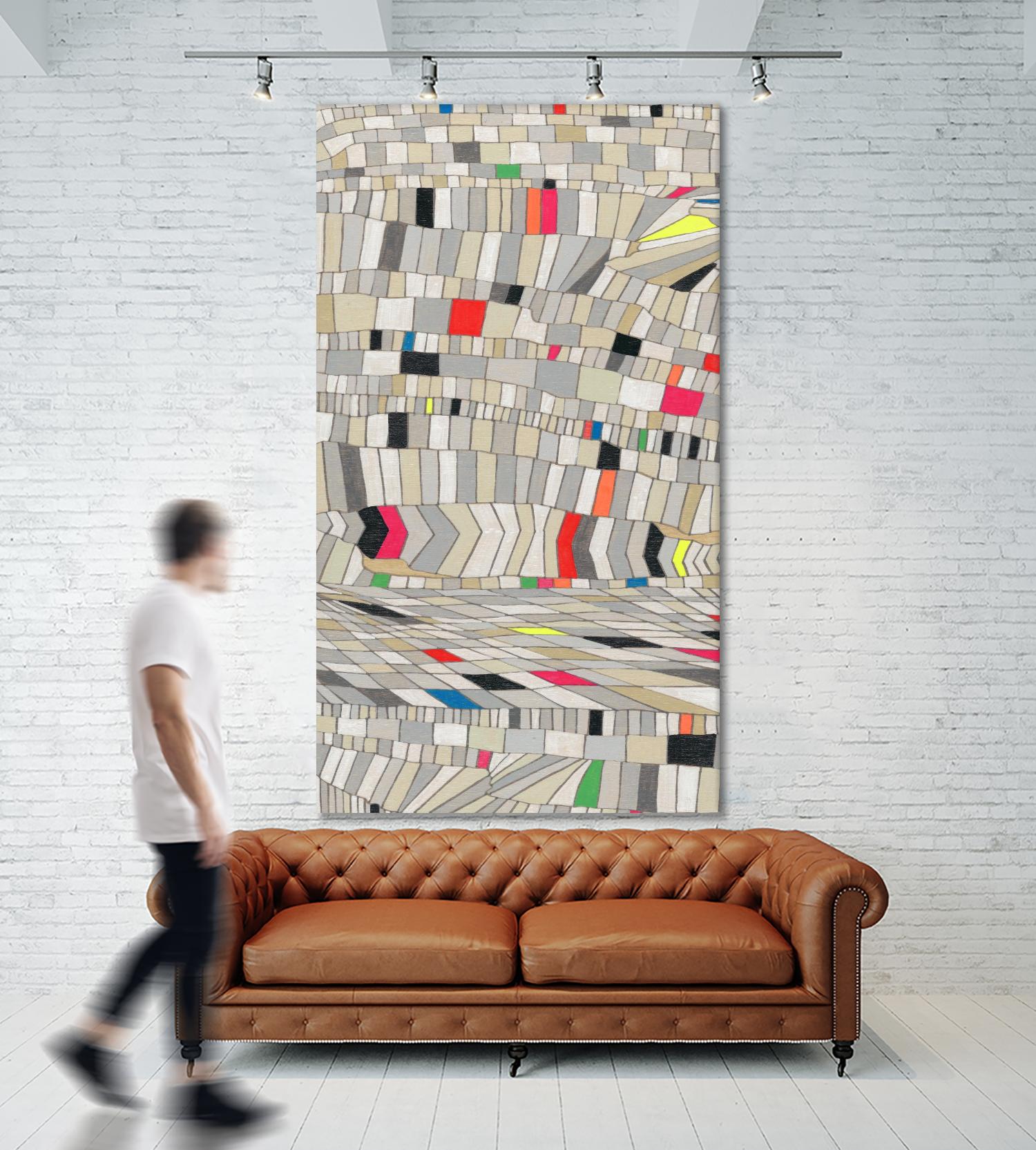 Hifi Grain I by Nikki Galapon on GIANT ART - abstract