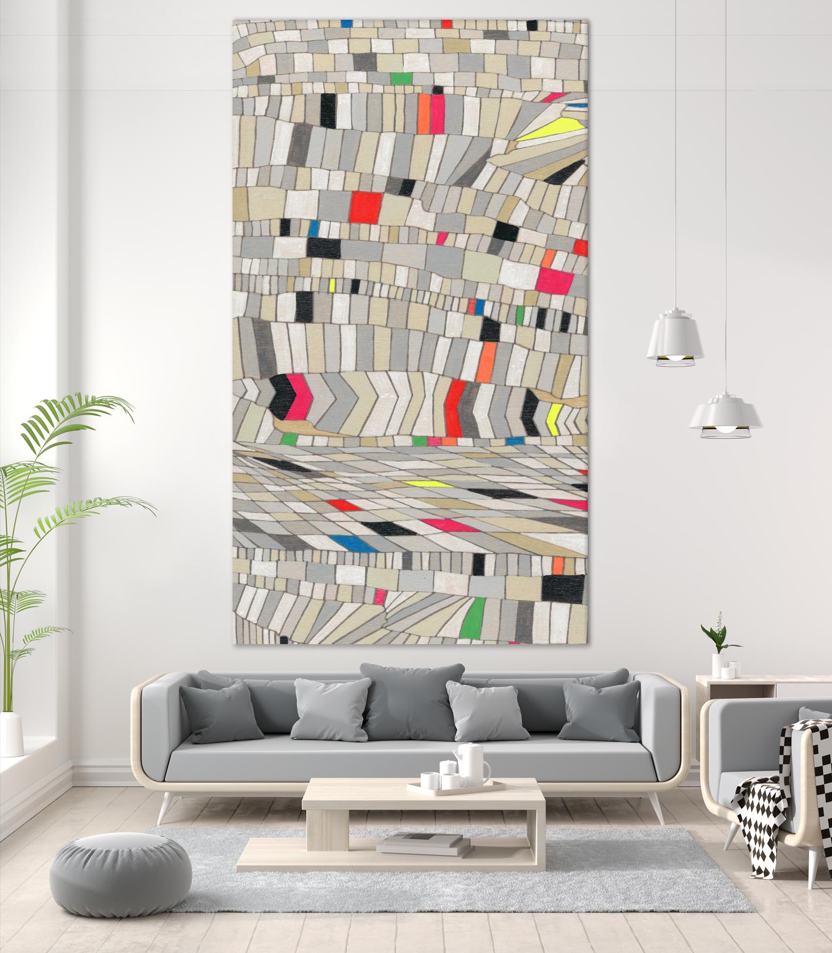 Hifi Grain I by Nikki Galapon on GIANT ART - abstract