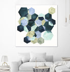 Crystallize II by Grace Popp on GIANT ART - green abstract