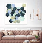 Crystallize II by Grace Popp on GIANT ART - green abstract