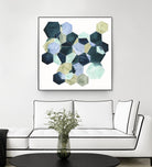 Crystallize II by Grace Popp on GIANT ART - green abstract