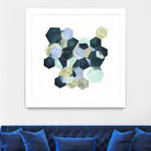 Crystallize II by Grace Popp on GIANT ART - green abstract