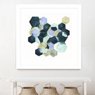 Crystallize II by Grace Popp on GIANT ART - green abstract