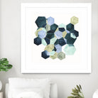 Crystallize II by Grace Popp on GIANT ART - green abstract