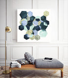 Crystallize II by Grace Popp on GIANT ART - green abstract