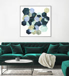 Crystallize II by Grace Popp on GIANT ART - green abstract