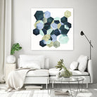 Crystallize II by Grace Popp on GIANT ART - green abstract