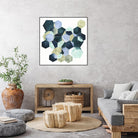 Crystallize II by Grace Popp on GIANT ART - green abstract