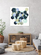 Crystallize II by Grace Popp on GIANT ART - green abstract