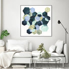 Crystallize II by Grace Popp on GIANT ART - green abstract