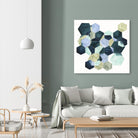 Crystallize II by Grace Popp on GIANT ART - green abstract