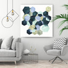 Crystallize II by Grace Popp on GIANT ART - green abstract