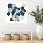 Crystallize II by Grace Popp on GIANT ART - green abstract