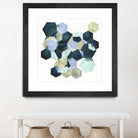 Crystallize II by Grace Popp on GIANT ART - green abstract