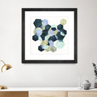 Crystallize II by Grace Popp on GIANT ART - green abstract