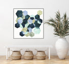 Crystallize II by Grace Popp on GIANT ART - green abstract