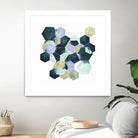 Crystallize II by Grace Popp on GIANT ART - green abstract