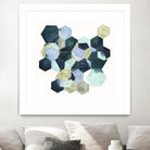 Crystallize II by Grace Popp on GIANT ART - green abstract