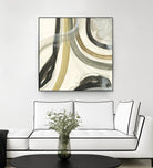 Neutral Lines II by June Erica Vess on GIANT ART - brown abstract