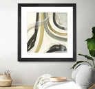 Neutral Lines II by June Erica Vess on GIANT ART - brown abstract