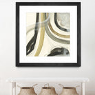 Neutral Lines II by June Erica Vess on GIANT ART - brown abstract