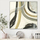 Neutral Lines II by June Erica Vess on GIANT ART - brown abstract