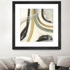 Neutral Lines II by June Erica Vess on GIANT ART - brown abstract