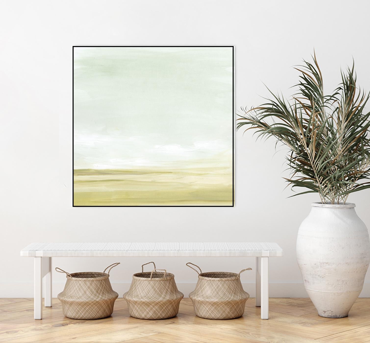 Intangible Horizon II by June Erica Vess on GIANT ART - green sea scene