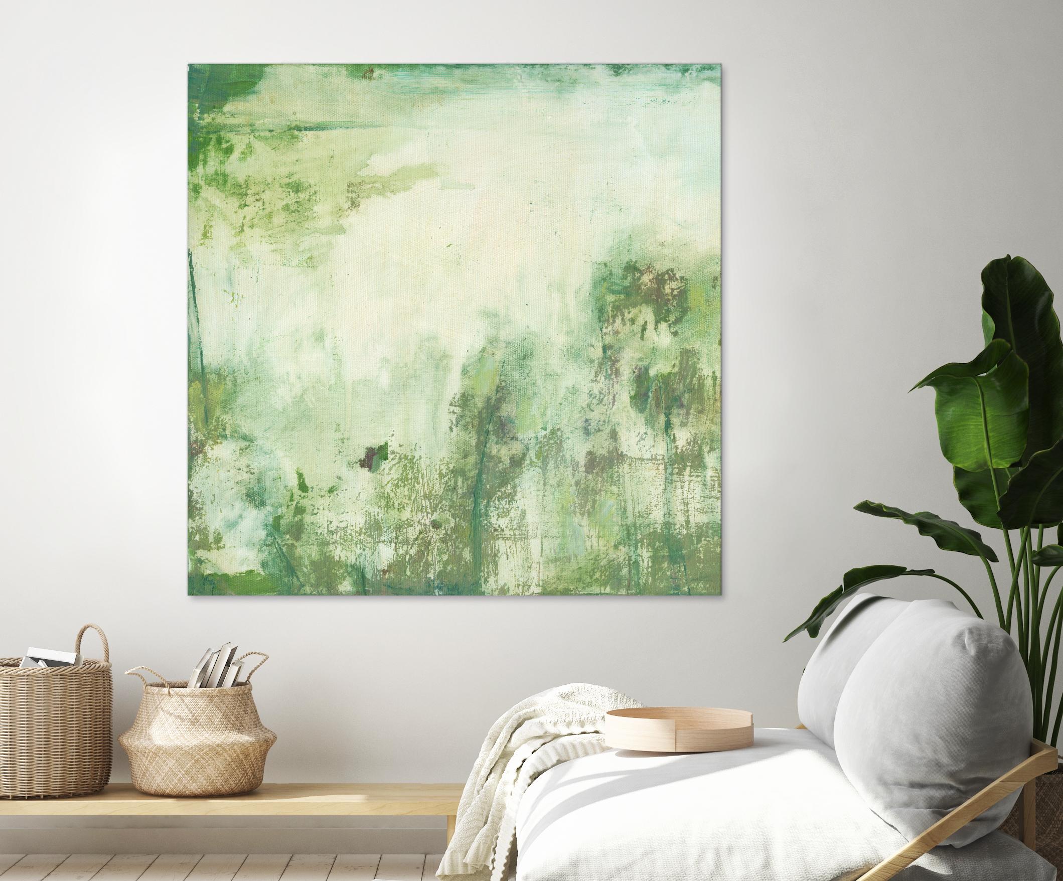 Down by the River I by Jodi Fuchs on GIANT ART - green abstract