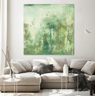 Down by the River II by Jodi Fuchs on GIANT ART - green abstract