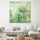 Down by the River II by Jodi Fuchs on GIANT ART - green abstract