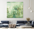 Down by the River II by Jodi Fuchs on GIANT ART - green abstract