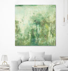 Down by the River II by Jodi Fuchs on GIANT ART - green abstract