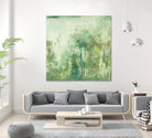 Down by the River II by Jodi Fuchs on GIANT ART - green abstract