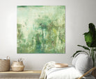 Down by the River II by Jodi Fuchs on GIANT ART - green abstract