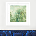 Down by the River II by Jodi Fuchs on GIANT ART - green abstract