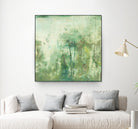 Down by the River II by Jodi Fuchs on GIANT ART - green abstract