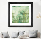 Down by the River II by Jodi Fuchs on GIANT ART - green abstract