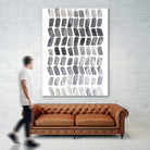 Watercolor Chevron II by Grace Popp on GIANT ART - black abstract