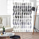 Watercolor Chevron II by Grace Popp on GIANT ART - black abstract